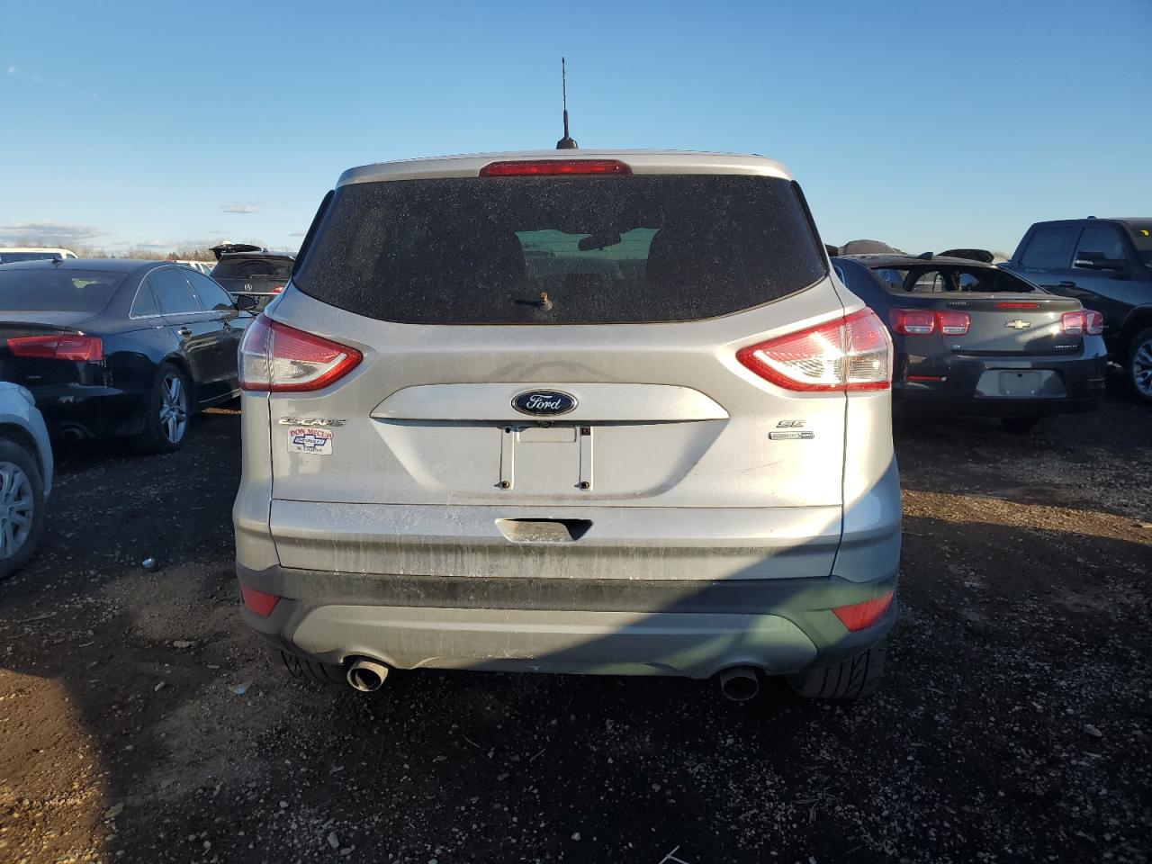 2014 Ford Escape VIN 1FMCU9G95EUB24433 Copart auction photo, front end damage thumbnail 6