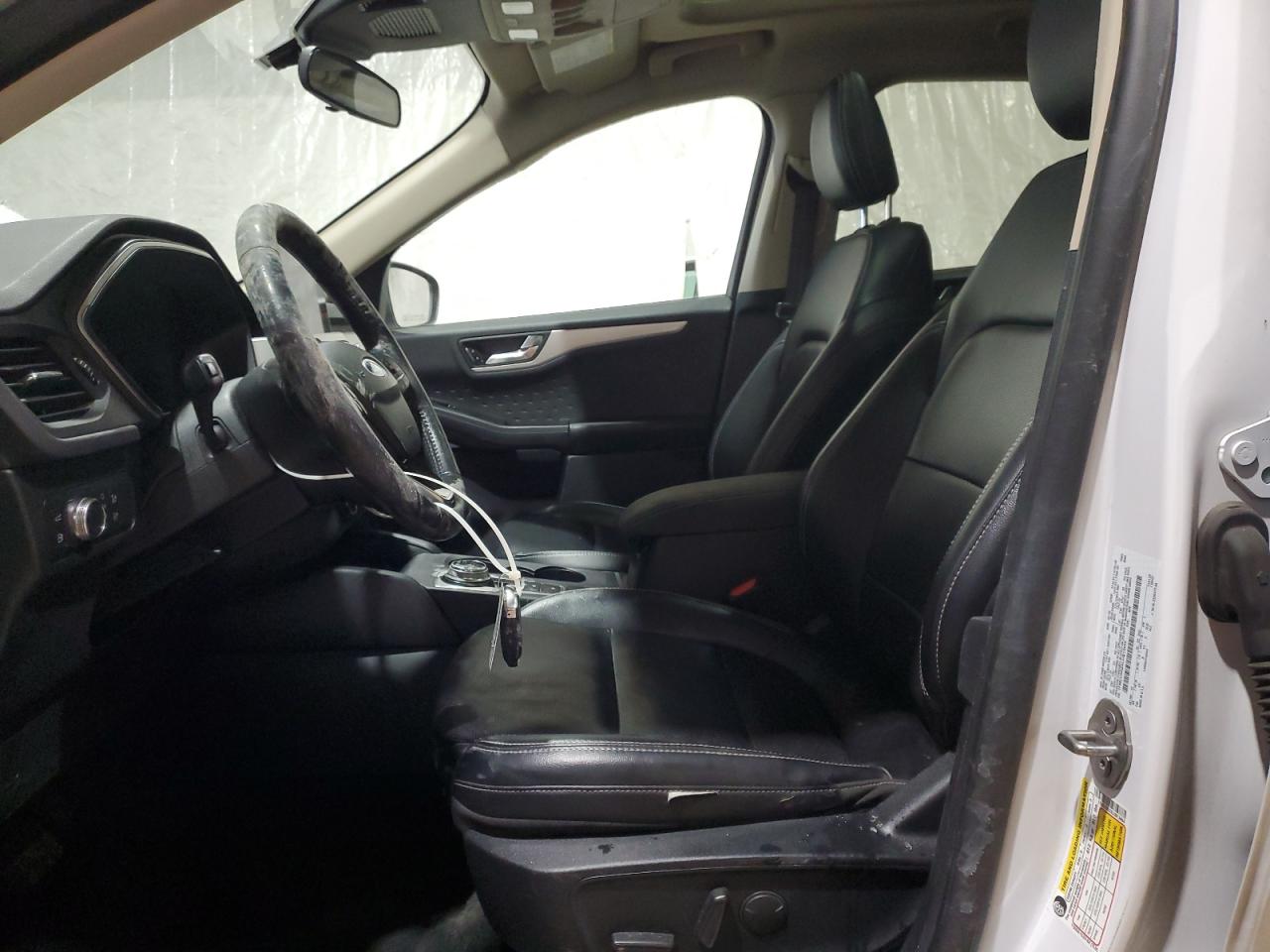 2020 Ford Escape VIN 1FMCU9BZXLUB13464 Copart auction photo, front end / side damage thumbnail 7