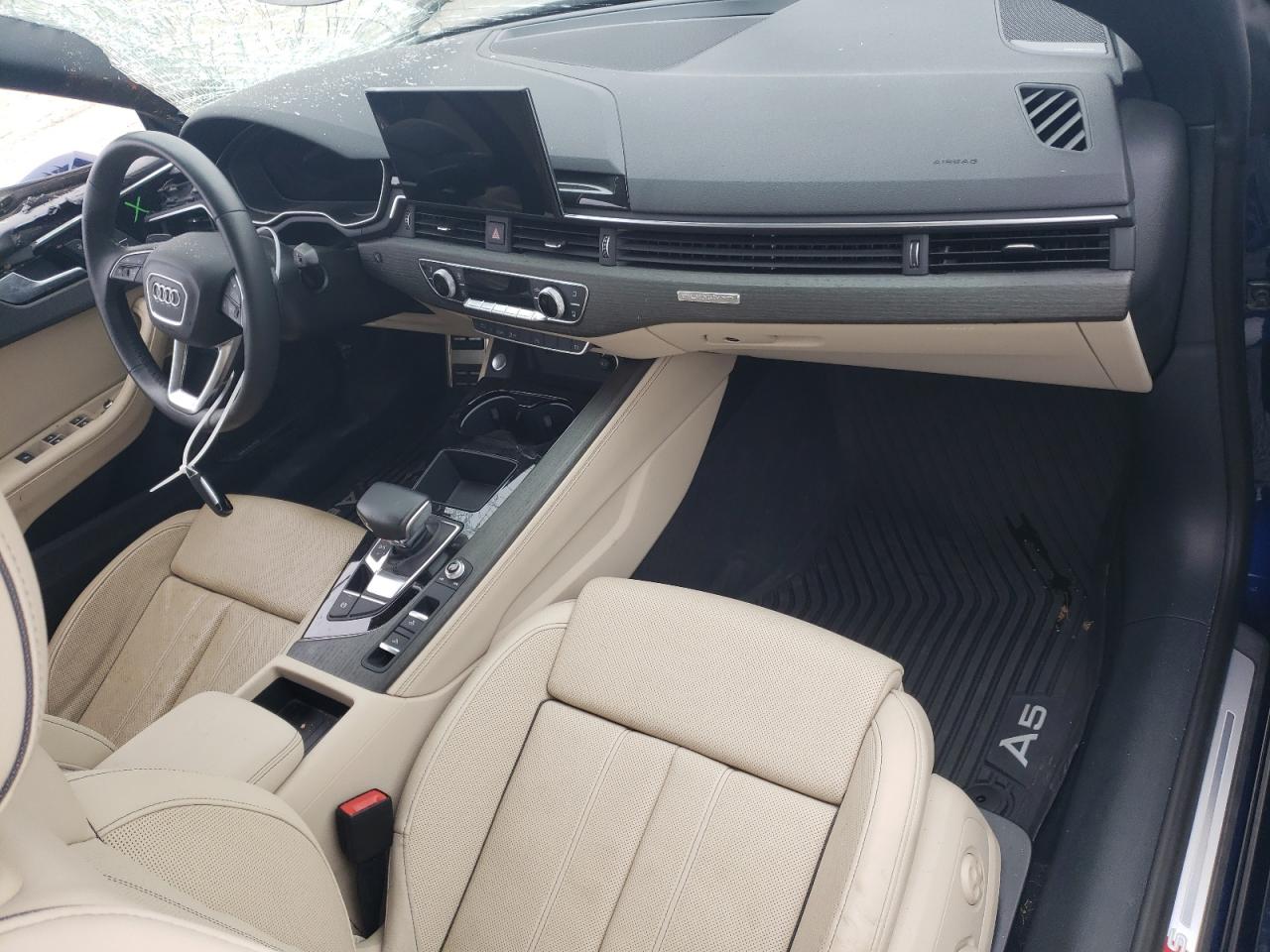 2023 Audi A5 VIN WAU4AGF58PN003734 Copart auction photo, top/roof damage thumbnail 8