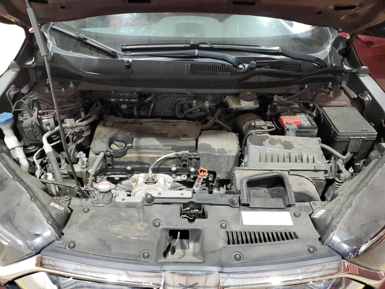 2019 Honda CR-V VIN 2HKRW6H36KH218523 Copart auction photo, all over damage thumbnail 12