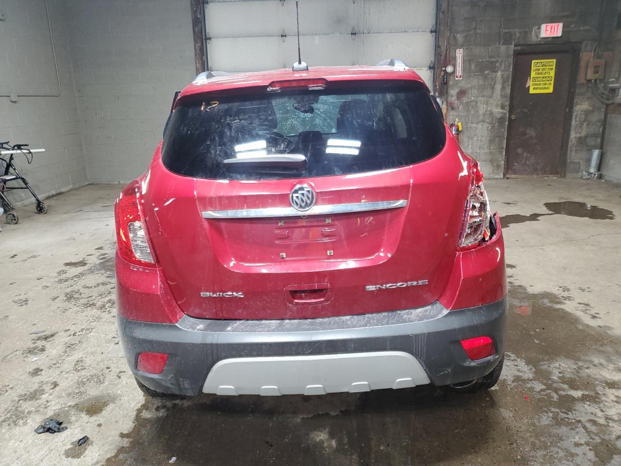 2016 Buick Encore VIN KL4CJASB0GB682126 Copart auction photo, all over damage thumbnail 6