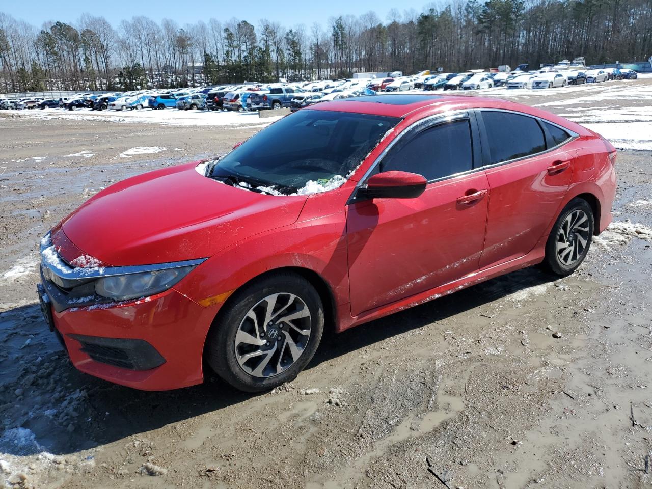 2016 Honda Civic VIN 2HGFC2F72GH502257
