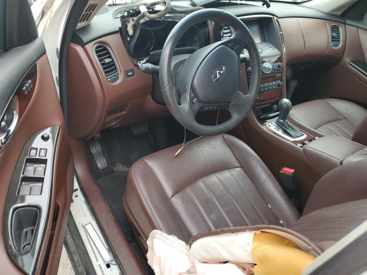 2017 Infiniti QX50 VIN JN1BJ0RPXHM380056 Copart auction photo, front end damage thumbnail 8