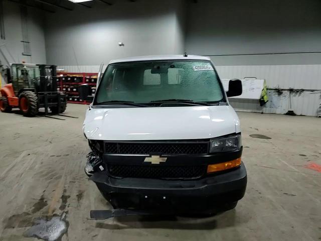2018 Chevrolet Express VIN 1GCWGAFP5J1242813 Copart auction photo, front end / side damage thumbnail 12