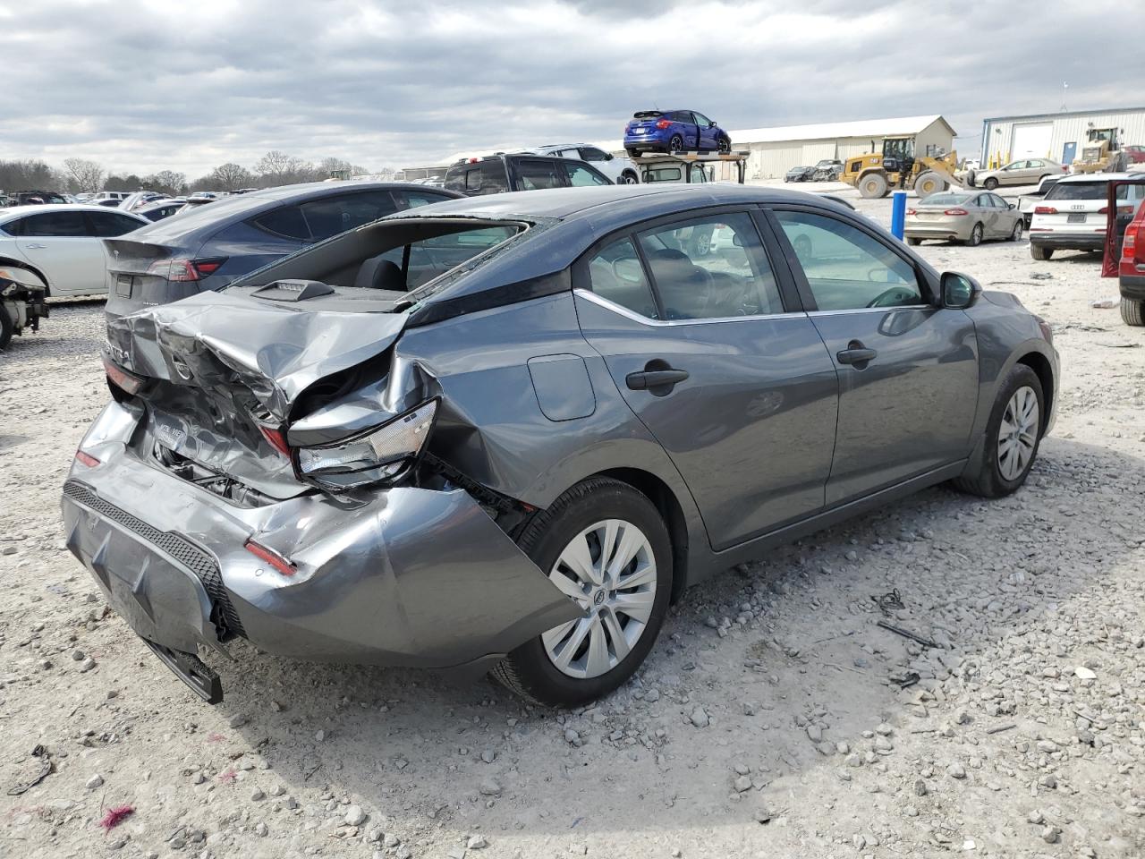 2024 Nissan Sentra VIN 3N1AB8BVXRY389791 Copart auction photo, rear end / minor dent/scratches damage thumbnail 3