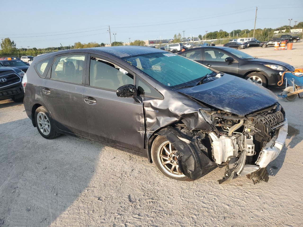 2012 Toyota Prius VIN JTDZN3EU3C3144439 Copart auction photo, front end / minor dent/scratches damage thumbnail 4