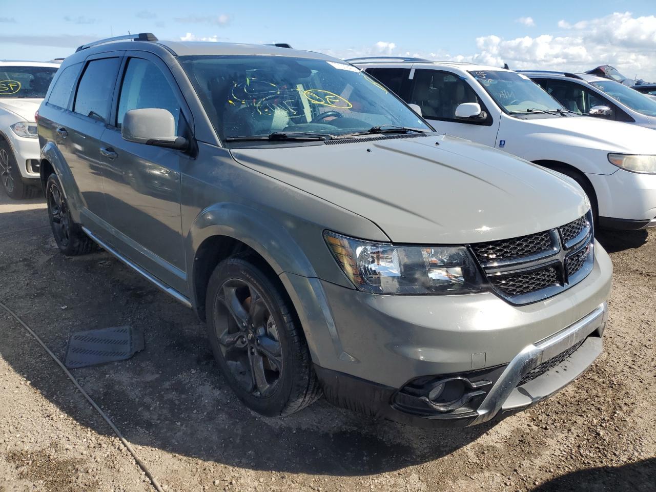 2020 Dodge Journey VIN 3C4PDCGBXLT270145 Copart auction photo, water/flood damage thumbnail 4
