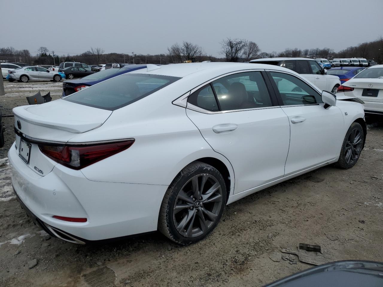 2019 Lexus ES VIN 58ABZ1B14KU048319 Copart auction photo, front end damage thumbnail 3