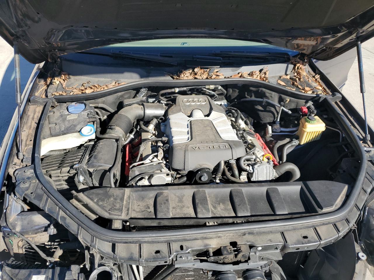 2014 Audi Q7 VIN WA1LGAFE1ED018986 Copart auction photo, front end damage thumbnail 13