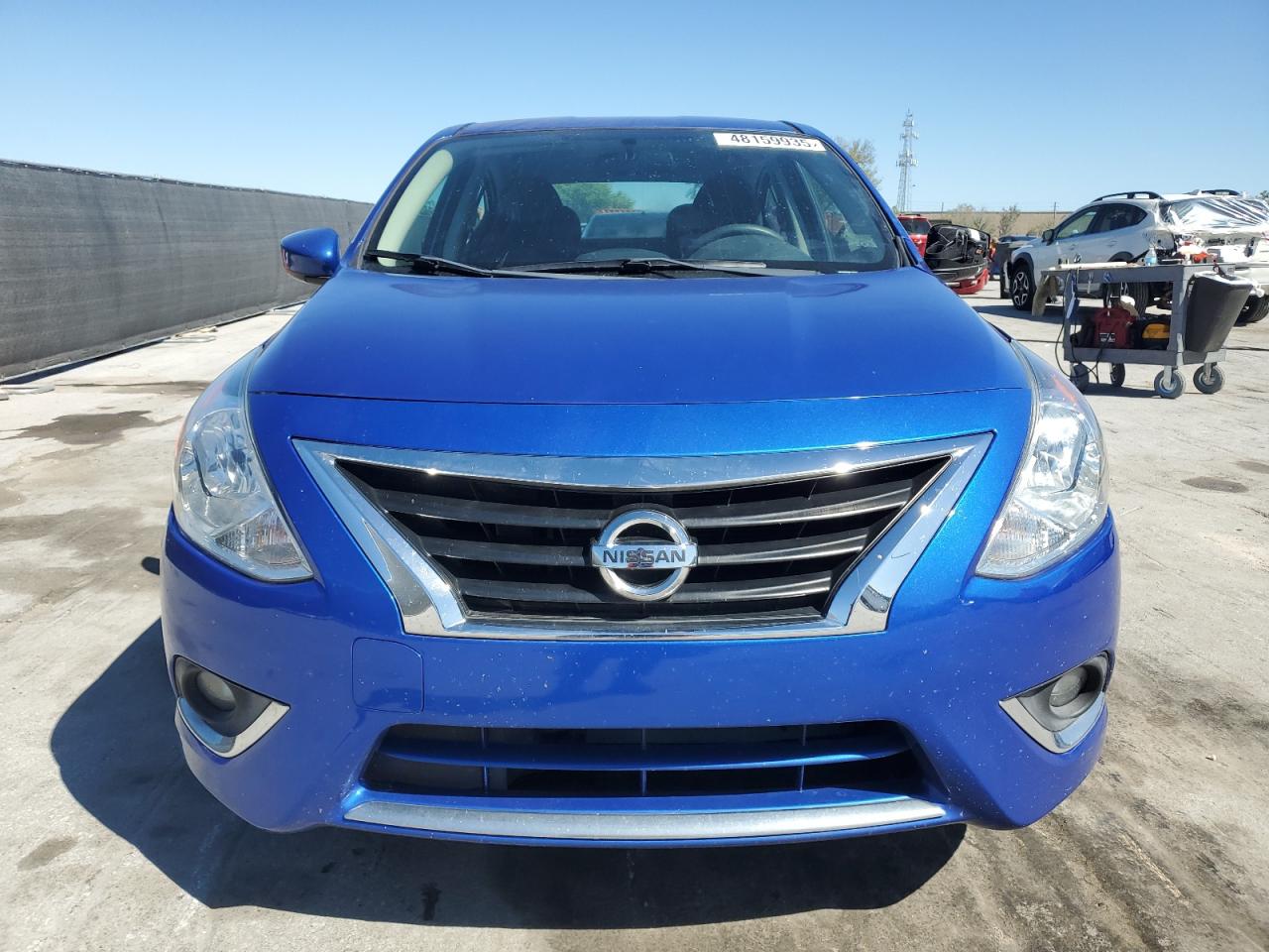 2015 Nissan Versa VIN 3N1CN7AP9FL809594 Copart auction photo, side damage thumbnail 5