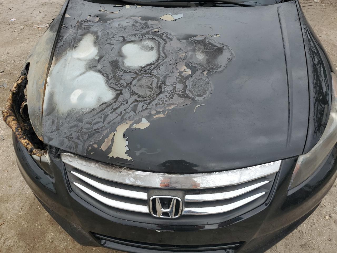2012 Honda Accord VIN 1HGCP2F88CA167370 Copart auction photo, burn - engine damage thumbnail 11