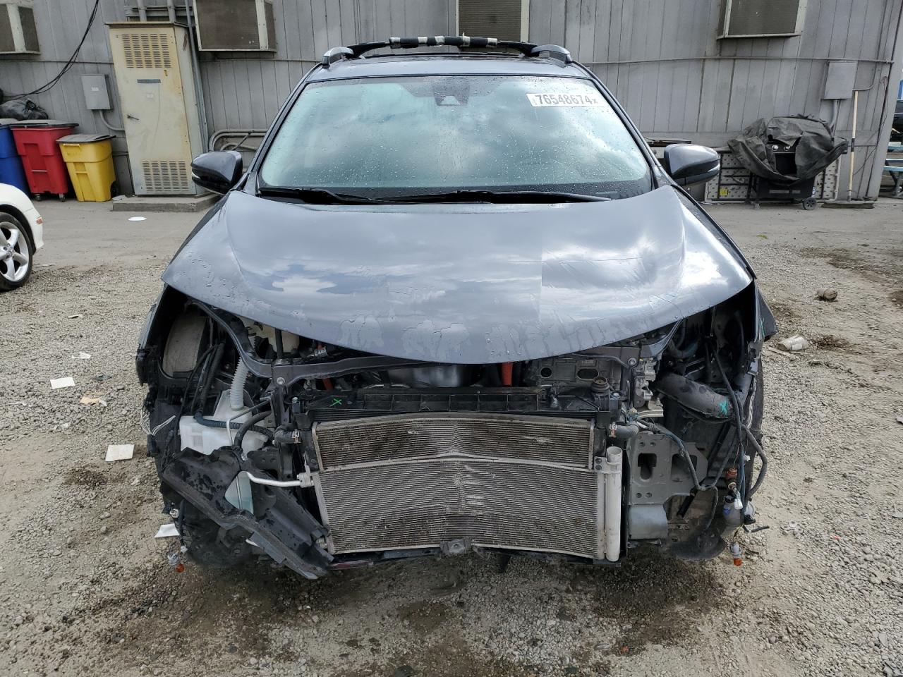 2017 Toyota RAV 4 VIN JTMRJREV7HD129810 Copart auction photo, front end damage thumbnail 5