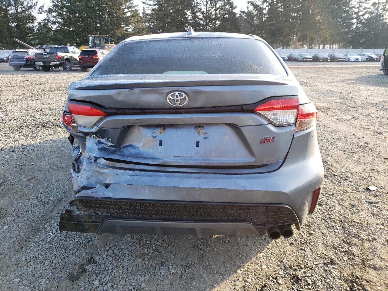 2022 Toyota Corolla VIN JTDS4MCE3NJ091472 Copart auction photo, rear end damage thumbnail 6