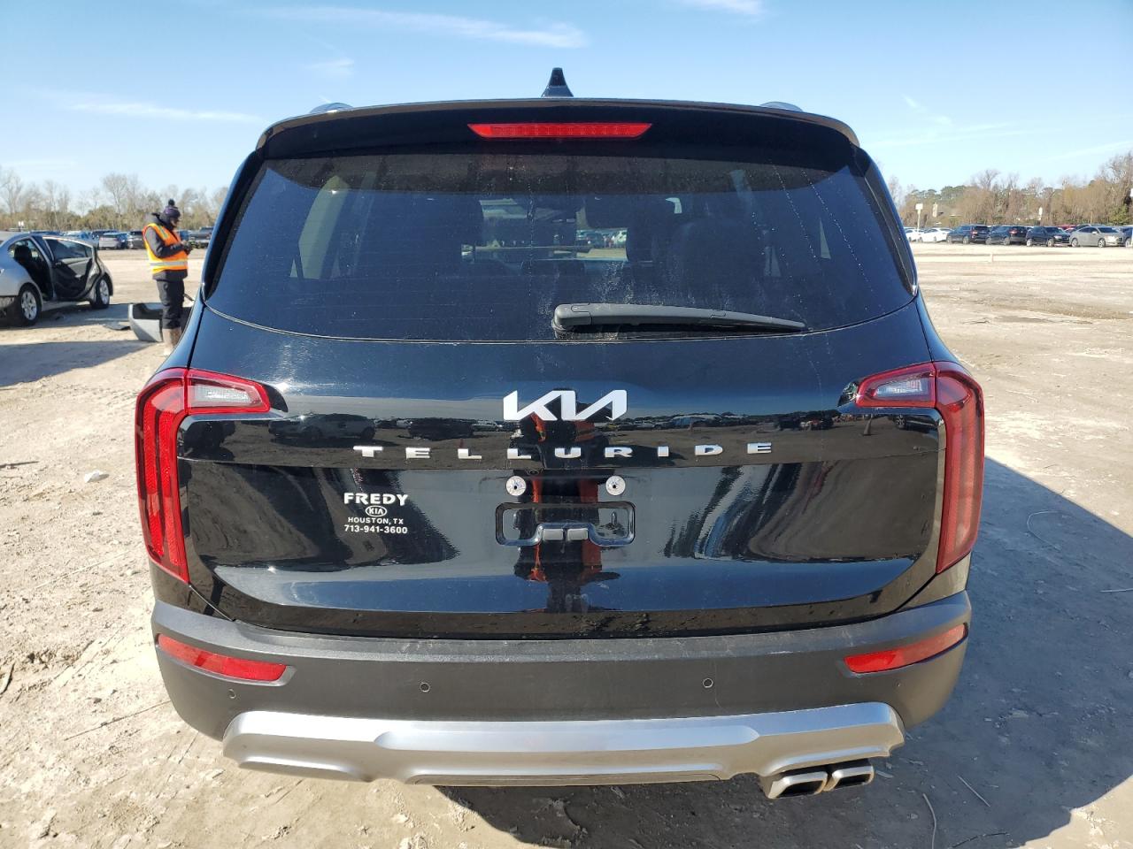 2022 KIA Telluride VIN 5XYP64HC3NG244052 Copart auction photo, front end damage thumbnail 6