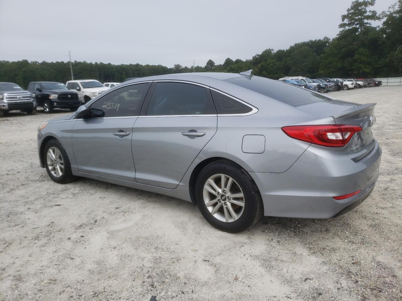 2017 Hyundai Sonata VIN 5NPE24AF5HH457220 Copart auction photo, front end / side damage thumbnail 2