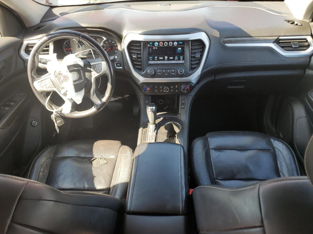 2019 GMC Acadia VIN 1GKKNMLS0KZ252753 Copart auction photo, front end / side damage thumbnail 8