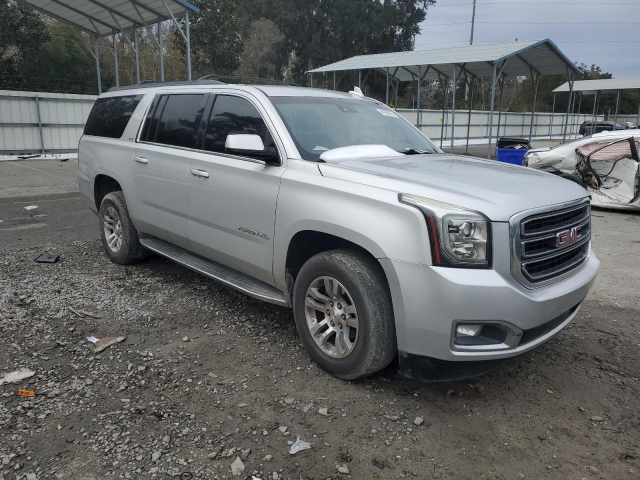 2017 GMC Yukon VIN 1GKS2GKC4HR121371 Copart auction photo, front end damage thumbnail 4