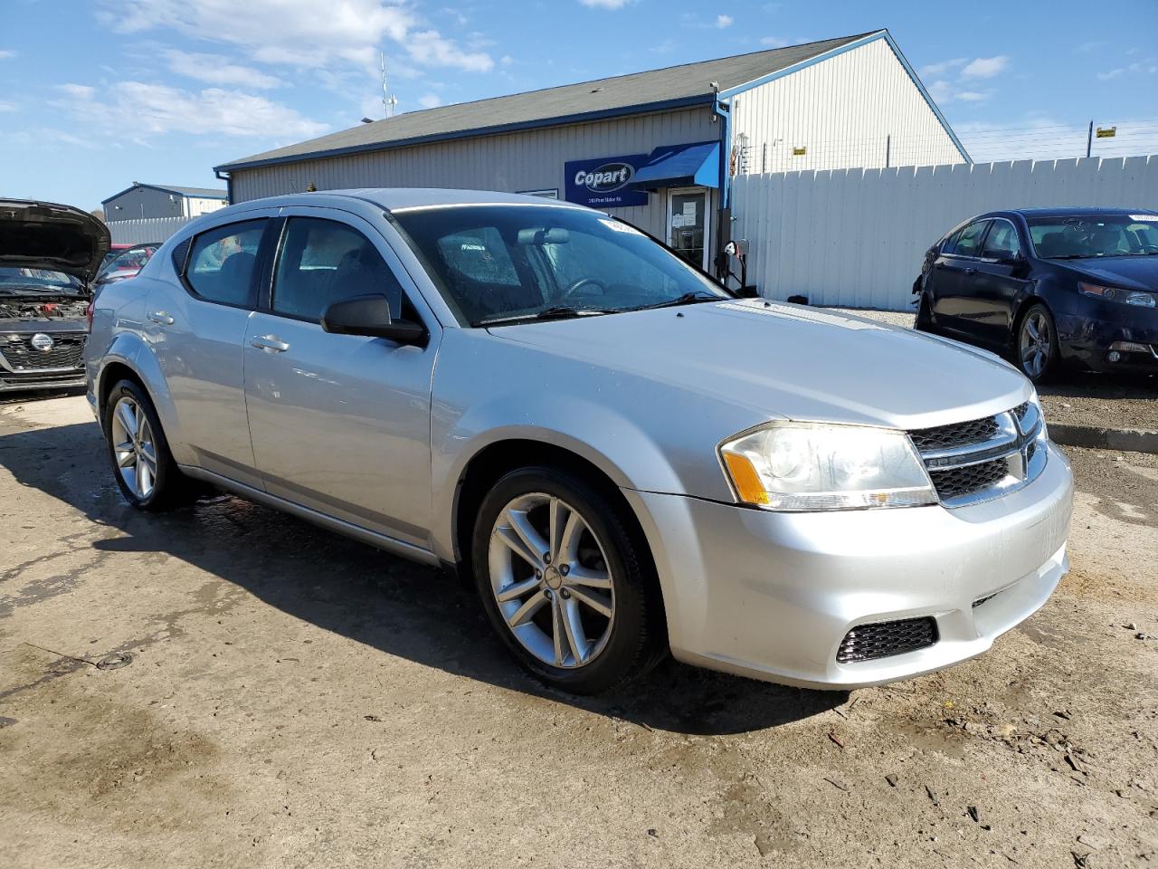 2012 Dodge Avenger VIN 1C3CDZAG7CN314984 Copart auction photo, rear end damage thumbnail 4