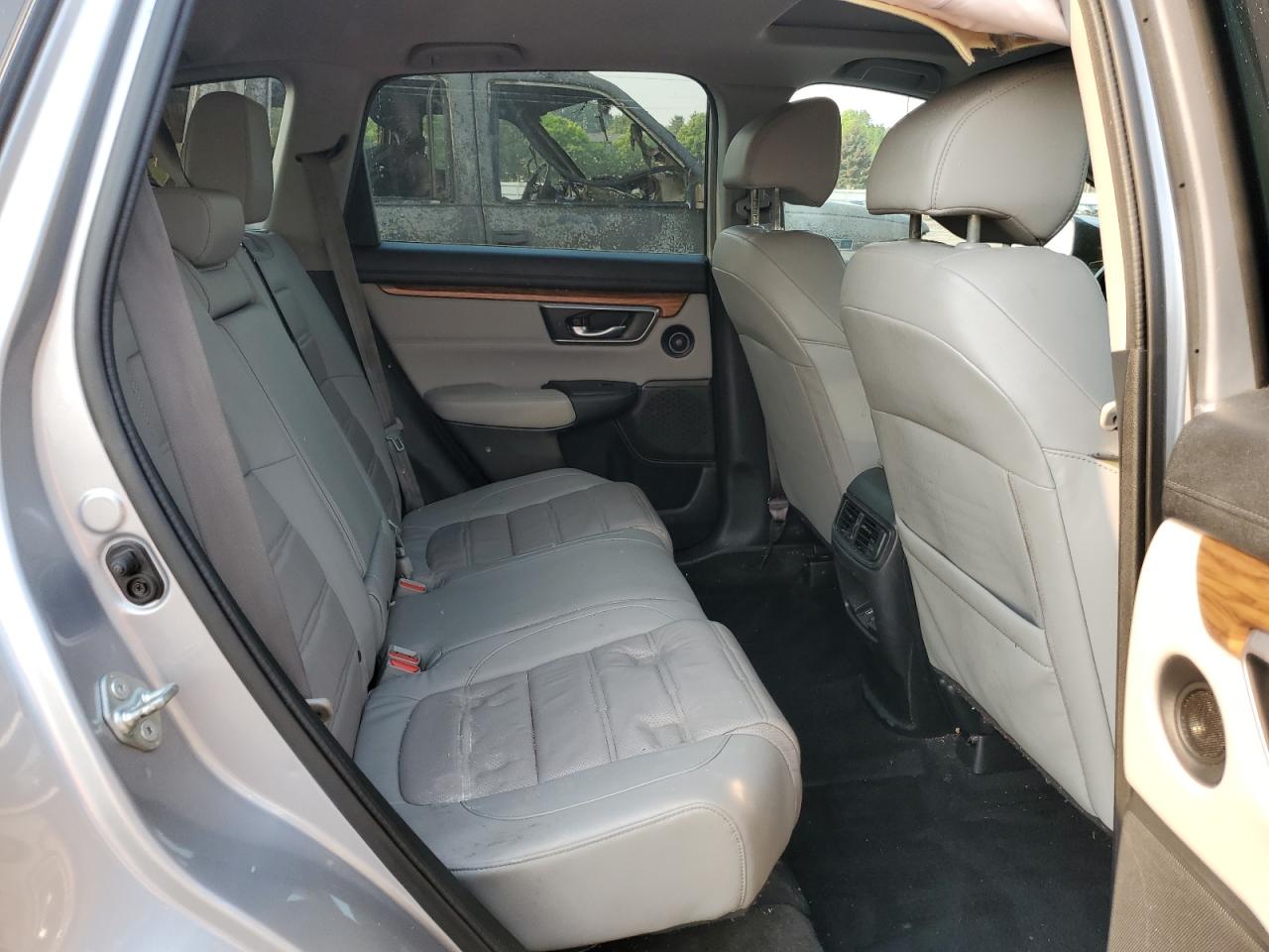 2017 Honda CR-V VIN 2HKRW2H82HH674922 Copart auction photo, front end / side damage thumbnail 11