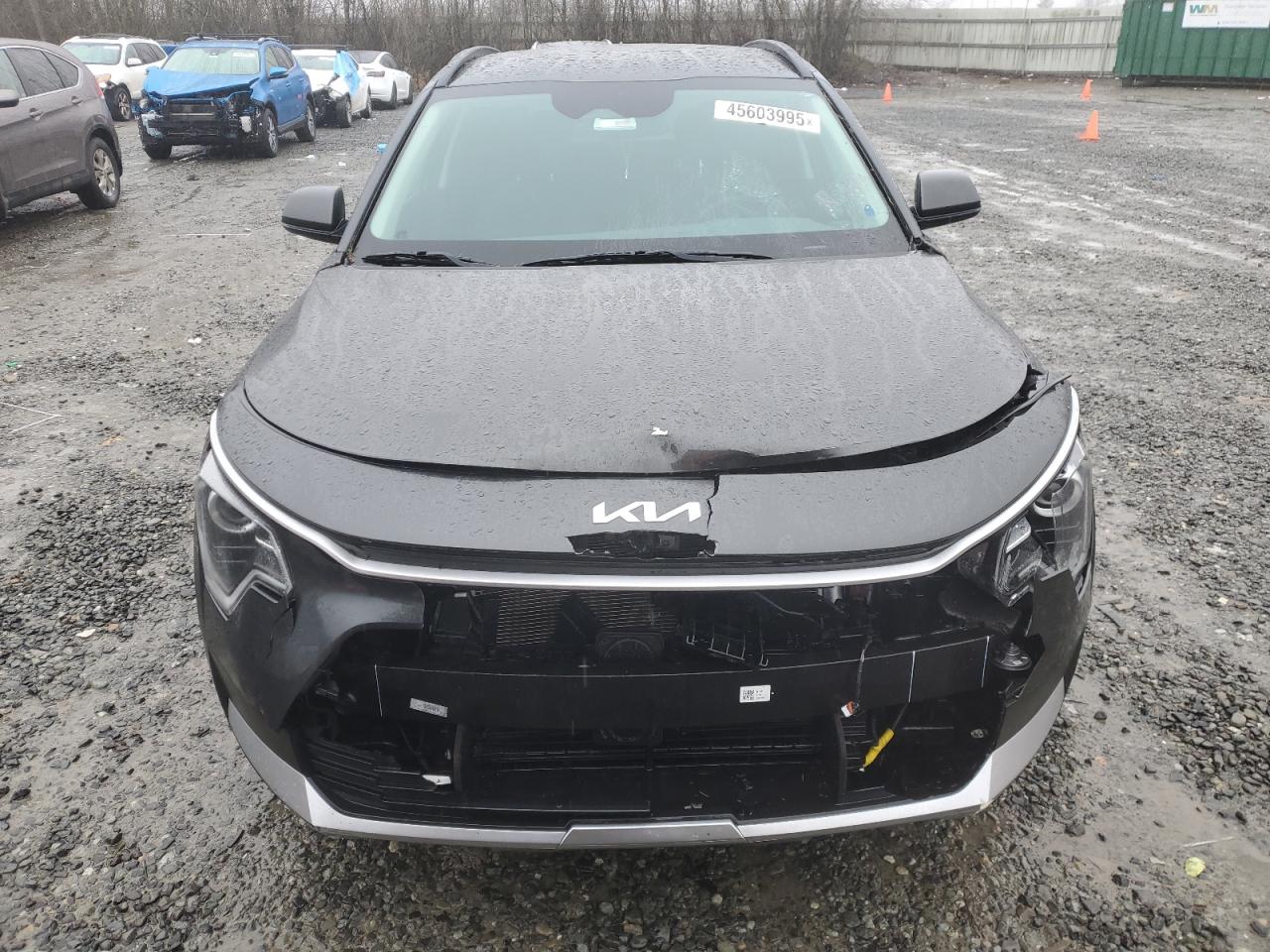 2023 KIA Niro VIN KNDCP3LE7P5098748 Copart auction photo, front end damage thumbnail 5