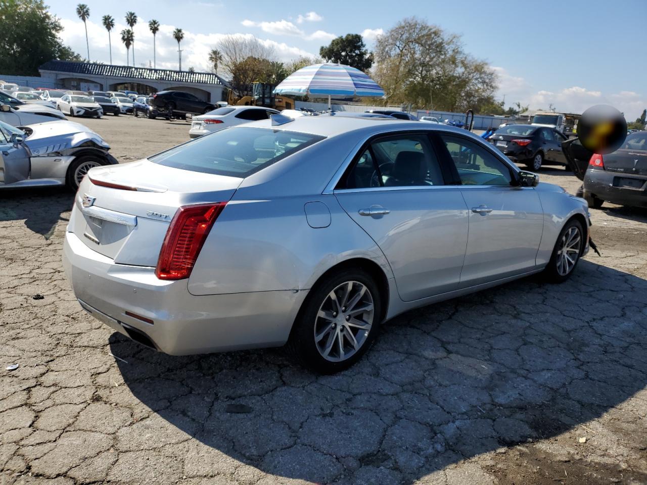 2016 Cadillac CTS VIN 1G6AR5SX2G0126195 Copart auction photo, front end / minor dent/scratches damage thumbnail 3