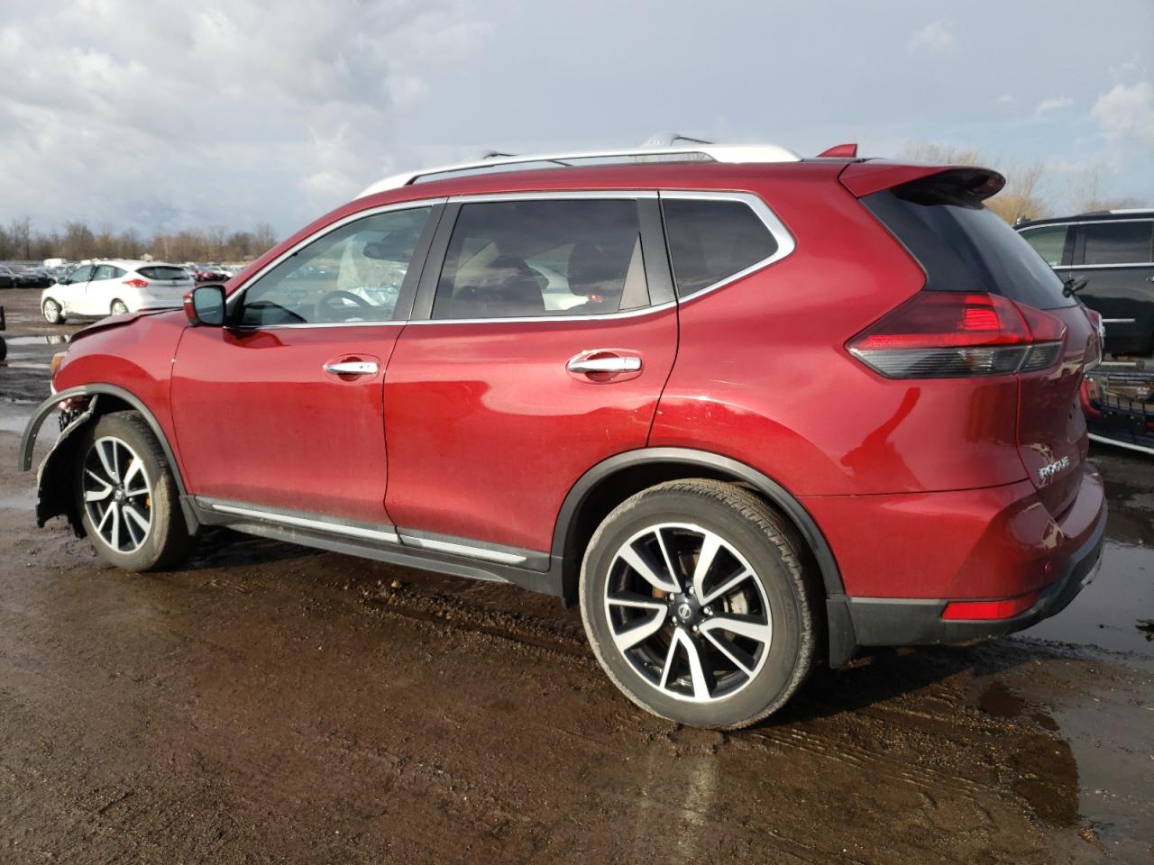 2020 Nissan Rogue VIN 5N1AT2MV1LC730835 Copart auction photo, front end damage thumbnail 2