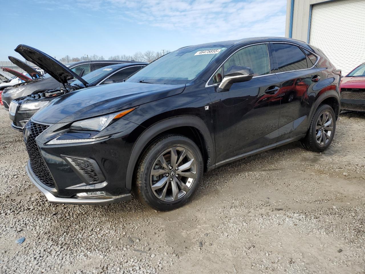 2021 Lexus NX VIN JTJSARBZ9M2186540