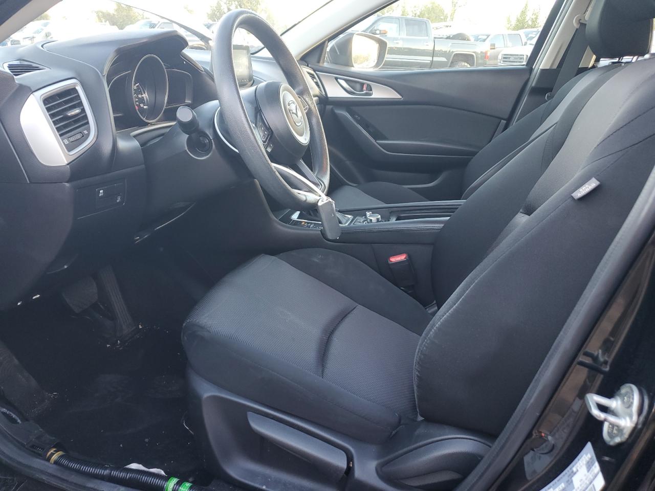 2017 Mazda 3 VIN 3MZBN1K75HM100966 Copart auction photo, front end / side damage thumbnail 7