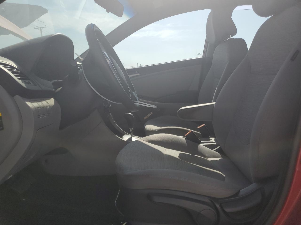 2017 Hyundai Accent VIN KMHCT4AE2HU170088 Copart auction photo, minor dent/scratches damage thumbnail 7