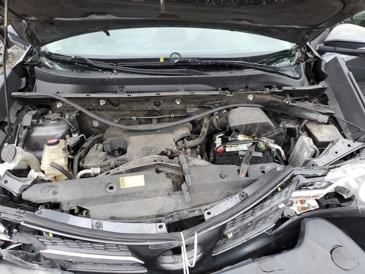 2015 Toyota RAV 4 VIN JTMYFREVXFD043370 Copart auction photo, front end / side damage thumbnail 13