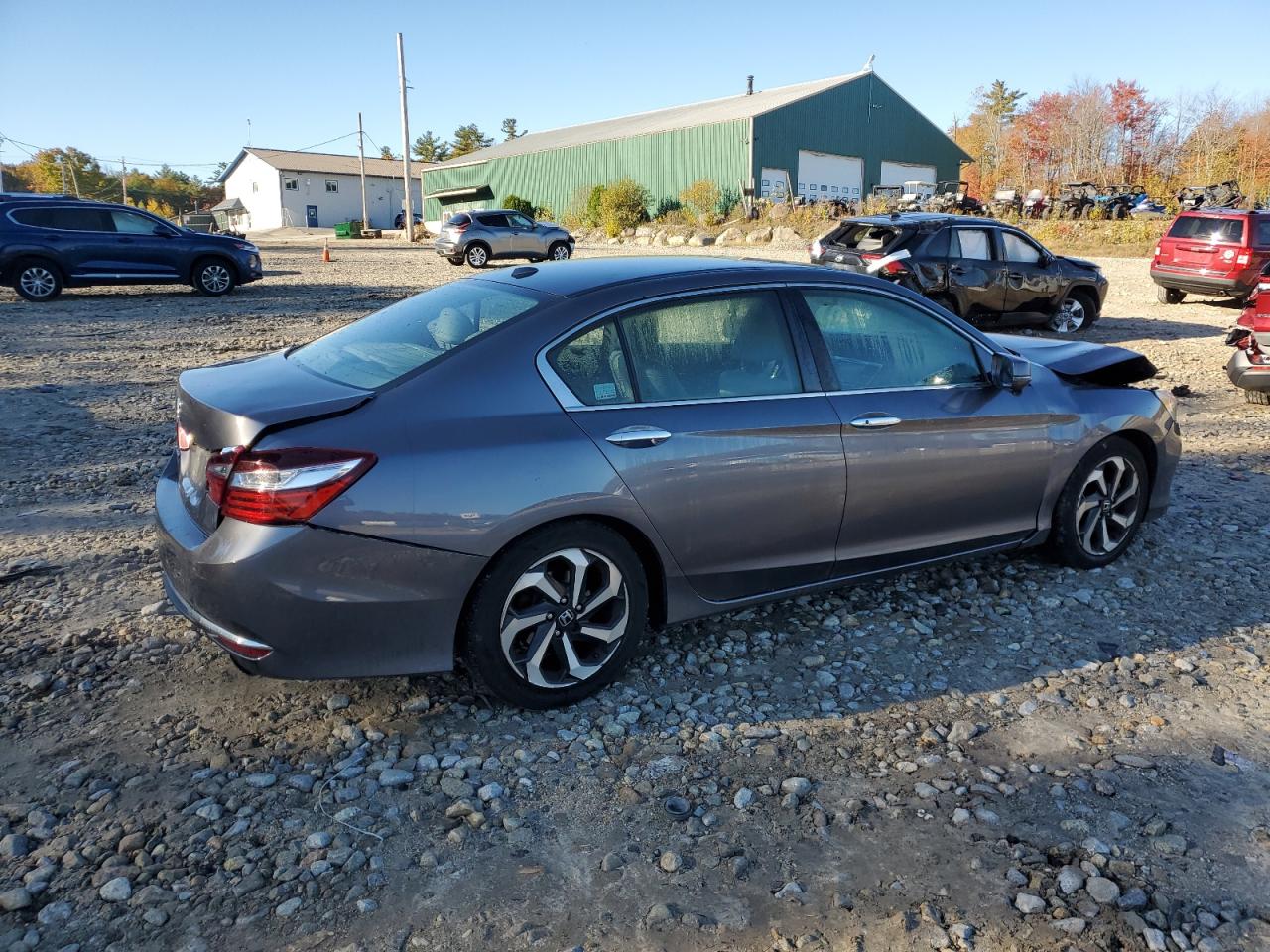 2016 Honda Accord VIN 1HGCR2F94GA221921 Copart auction photo, front end damage thumbnail 3