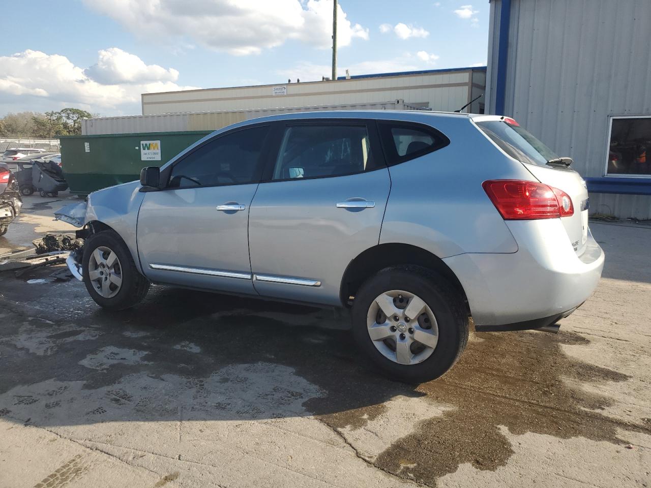 2014 Nissan Rogue VIN JN8AS5MT7EW101402 Copart auction photo, front end / side damage thumbnail 2