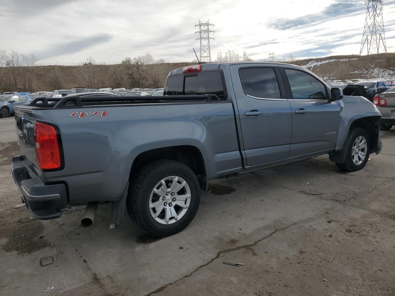 2019 Chevrolet Colorado VIN 1GCPTCE11K1143366 Copart auction photo, front end damage thumbnail 3