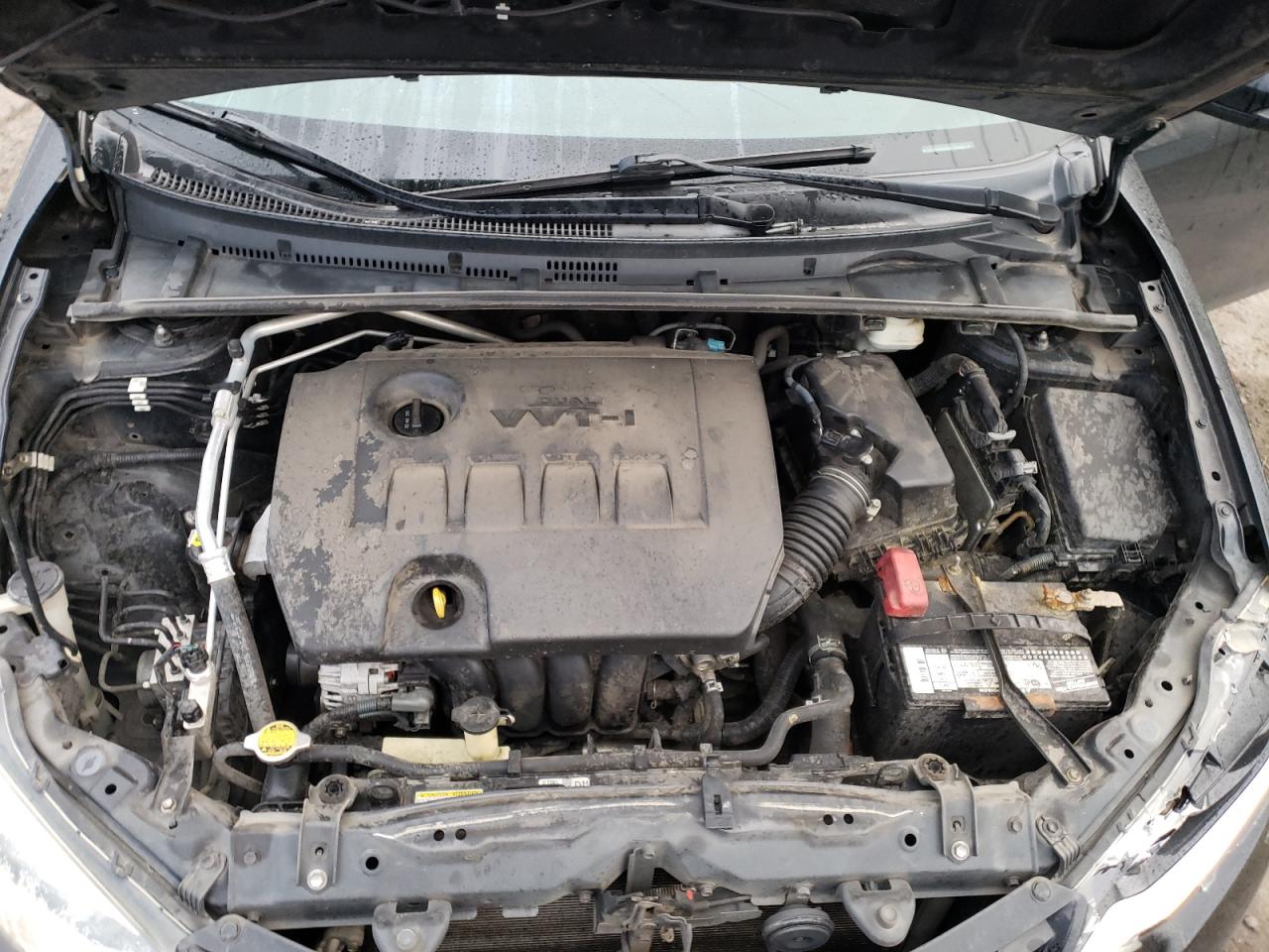 2014 Toyota Corolla VIN 5YFBURHEXEP158067 Copart auction photo, vandalism damage thumbnail 11