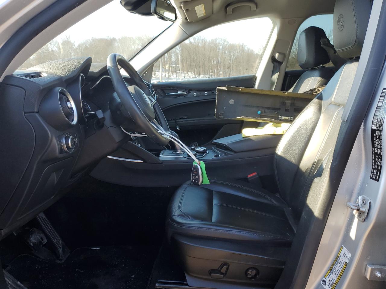 2018 Alfa Romeo Stelvio VIN ZASFAKAN2J7B80319 Copart auction photo, front end / minor dent/scratches damage thumbnail 7