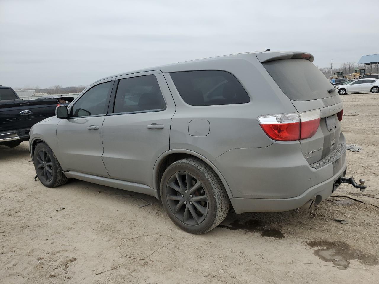 2013 Dodge Durango VIN 1C4SDJCT7DC701082 Copart auction photo, front end / side damage thumbnail 2