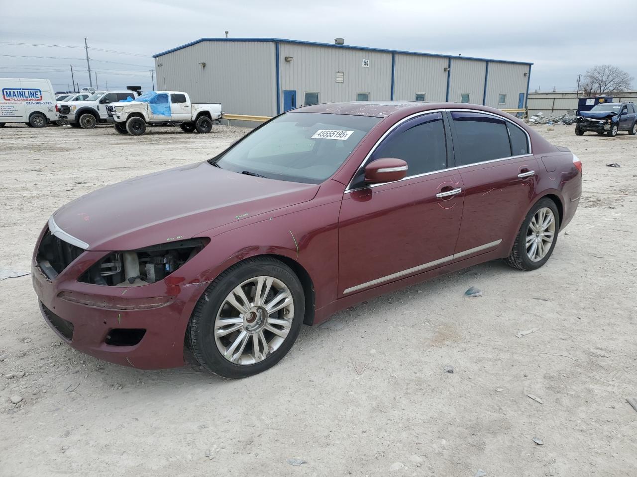 2010 Hyundai Genesis VIN KMHGC4DF3AU101521