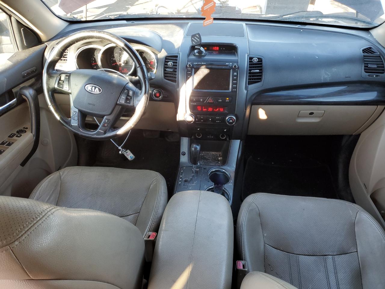 2012 KIA Sorento VIN 5XYKUDA65CG256611 Copart auction photo, front end / hail damage thumbnail 8