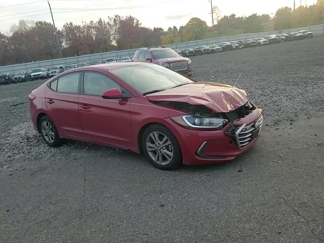 2017 Hyundai Elantra VIN KMHD84LF3HU141386 Copart auction photo, front end damage thumbnail 11
