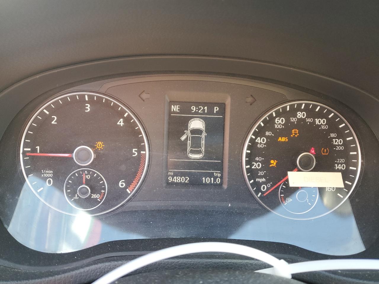 2015 Volkswagen Passat VIN 1VWBV7A39FC038729 Copart auction photo, rear end / side damage thumbnail 9