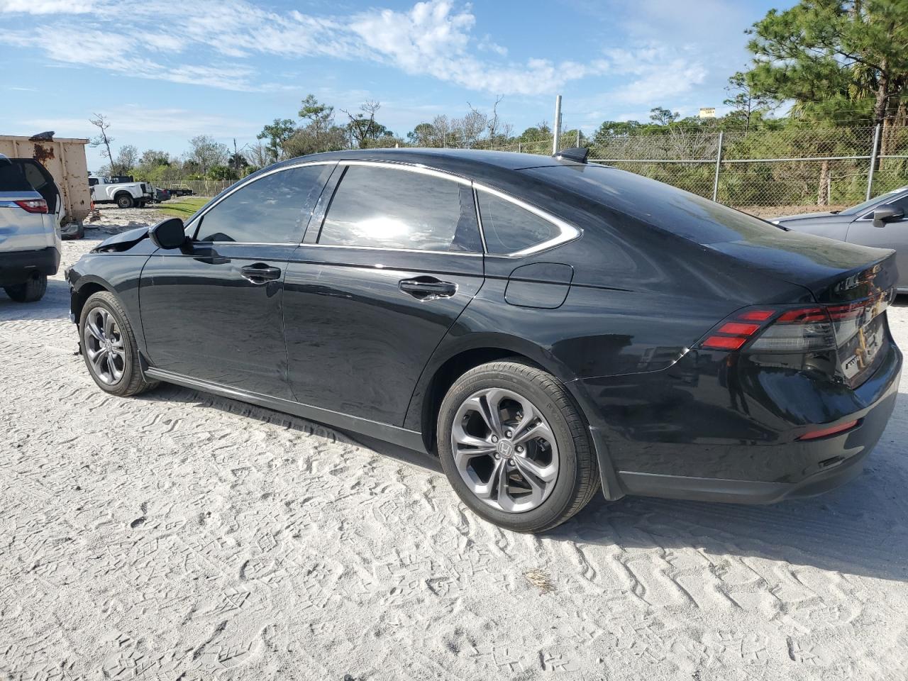 2023 Honda Accord VIN 1HGCY1F37PA035024 Copart auction photo, front end / minor dent/scratches damage thumbnail 2