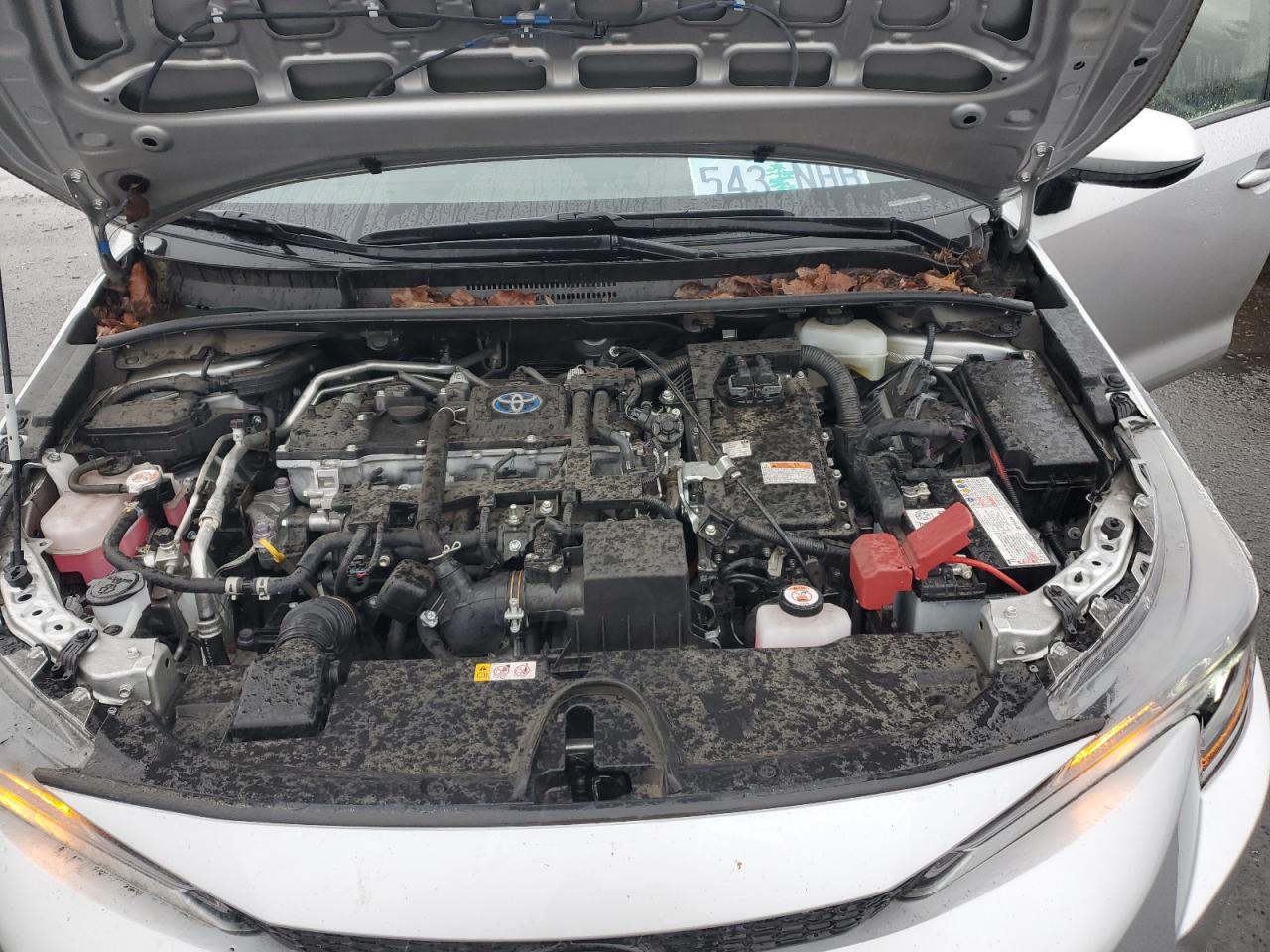 2022 Toyota Corolla VIN JTDEAMDE4NJ046044 Copart auction photo, all over damage thumbnail 11