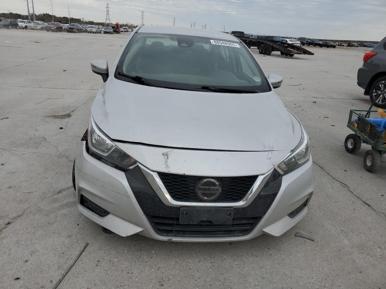 2021 Nissan Versa VIN 3N1CN8EV5ML839705 Copart auction photo, all over damage thumbnail 5