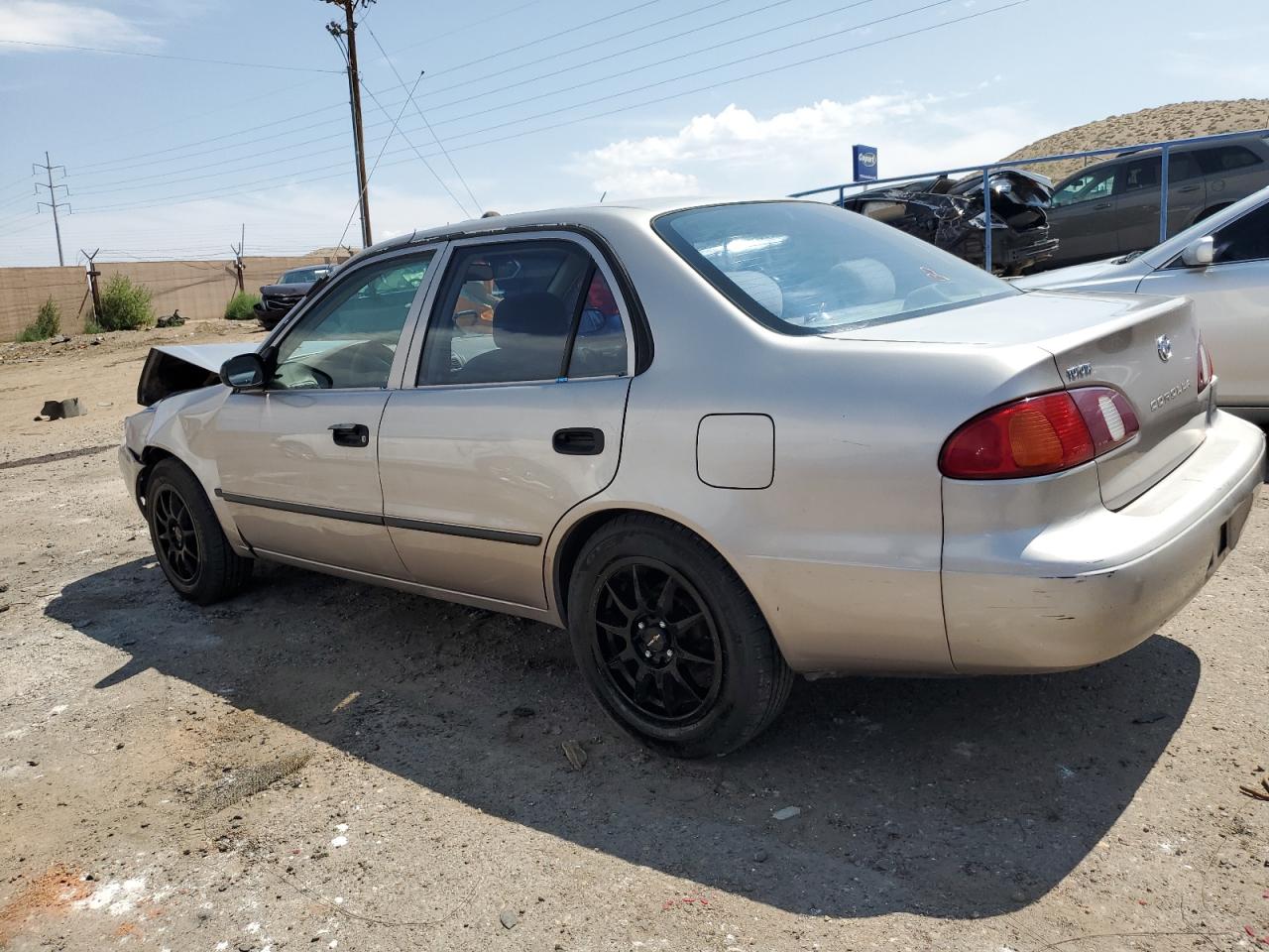 1998 Toyota Corolla VIN 1NXBR12E4WZ107630 Copart auction photo, front end / rear end damage thumbnail 2