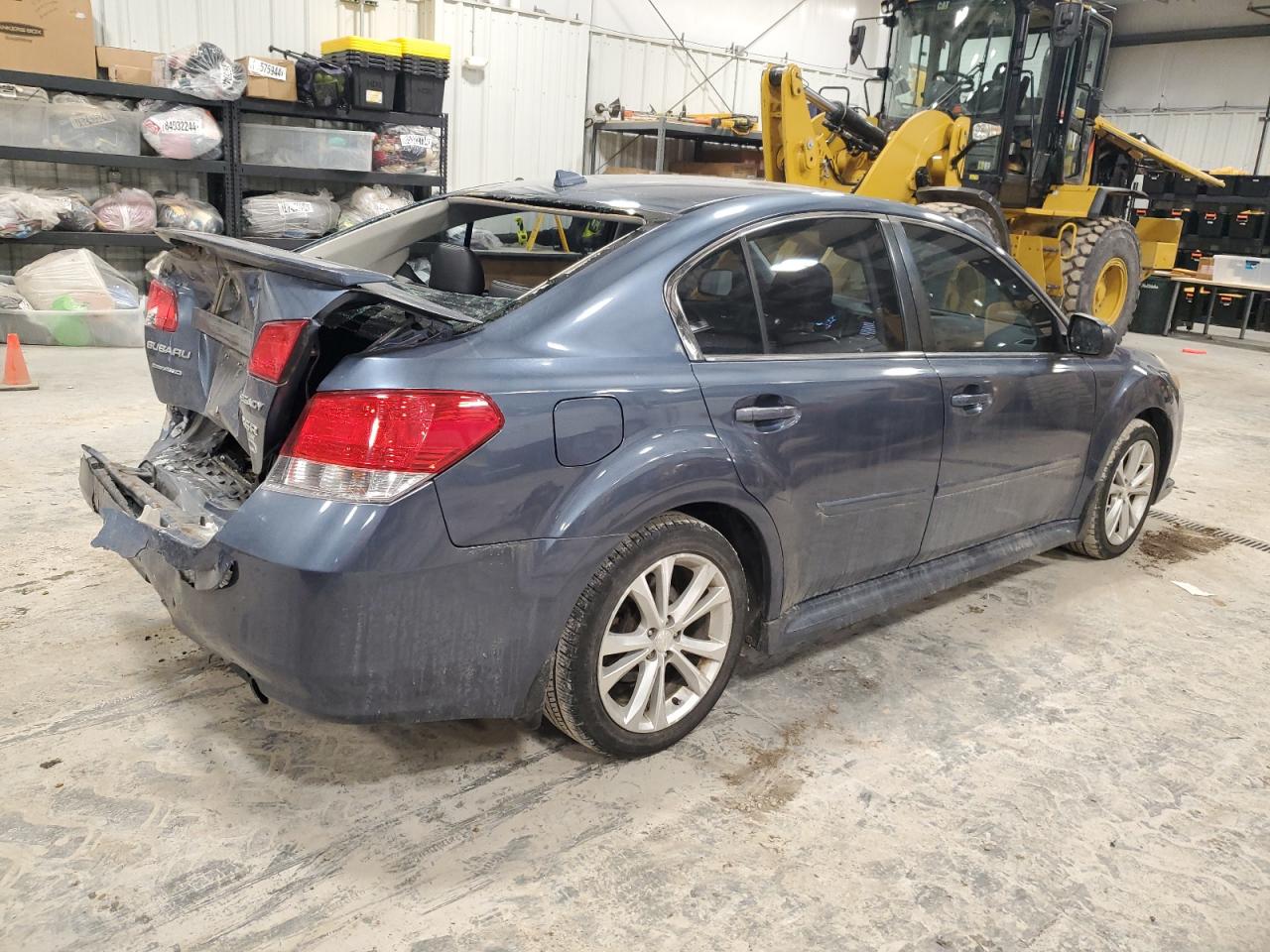 2013 Subaru Legacy VIN 4S3BMEL62D2009027 Copart auction photo, rear end damage thumbnail 3