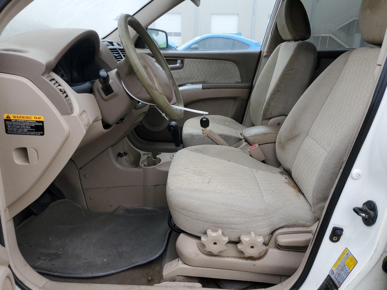 2008 KIA Sportage VIN KNDJE723187463483 Copart auction photo, mechanical damage thumbnail 7