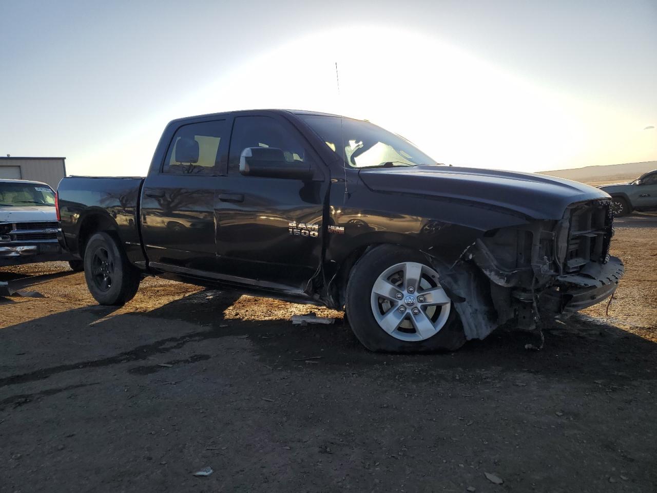 2016 RAM 1500 VIN 3C6RR7KT0GG376868 Copart auction photo, front end damage thumbnail 4
