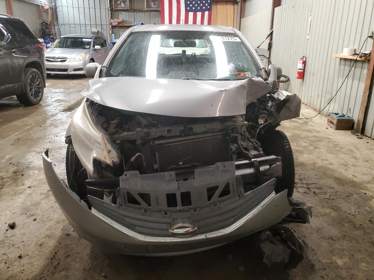 2014 Nissan Versa VIN 3N1CE2CP5EL412432 Copart auction photo, front end damage thumbnail 5