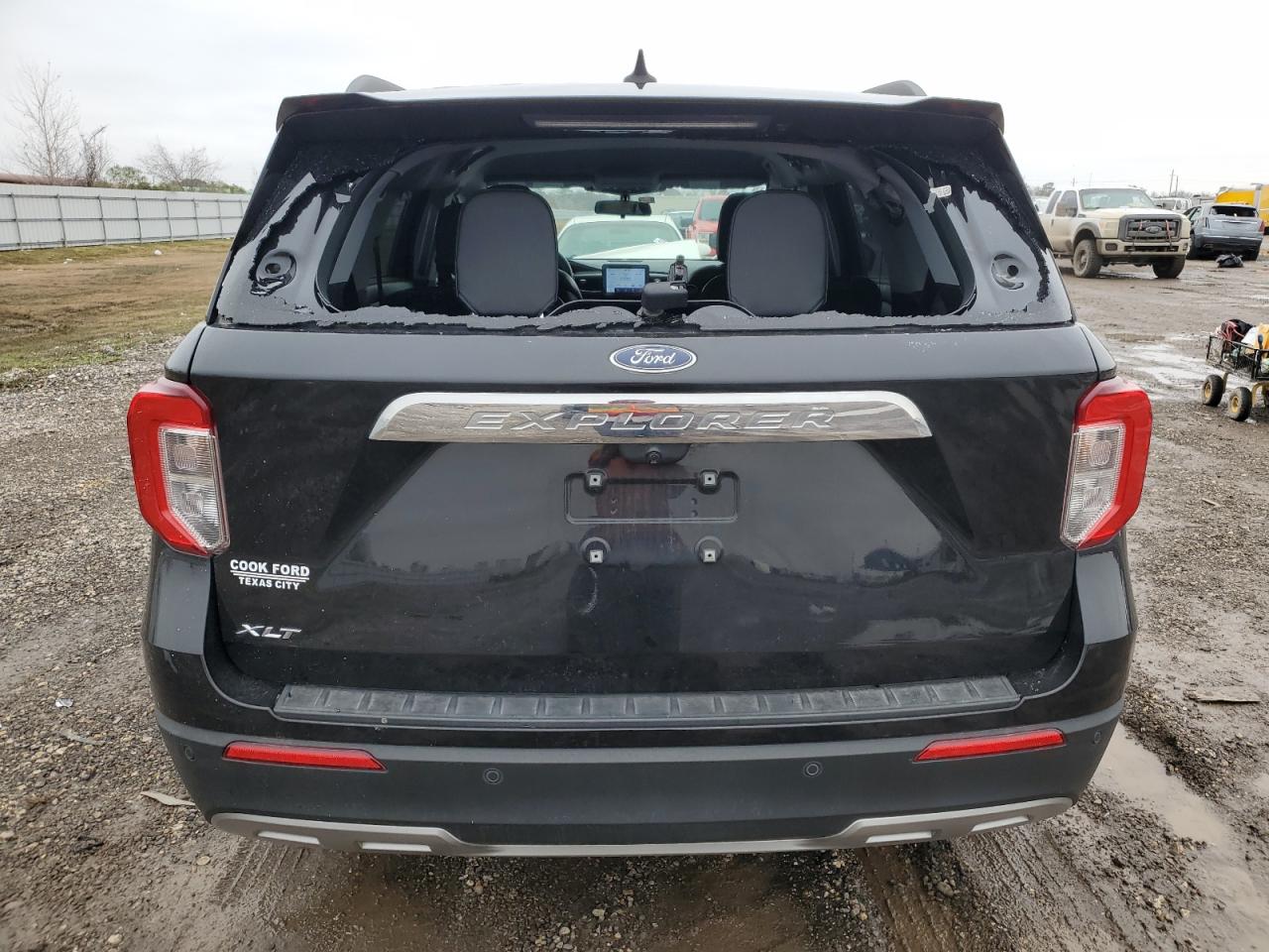 2020 Ford Explorer VIN 1FMSK7DH7LGC89638 Copart auction photo, front end / side damage thumbnail 6