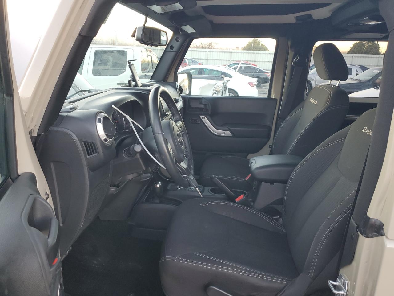 2017 Jeep Wrangler VIN 1C4AJWBG1HL727446 Copart auction photo, rear end / side damage thumbnail 7
